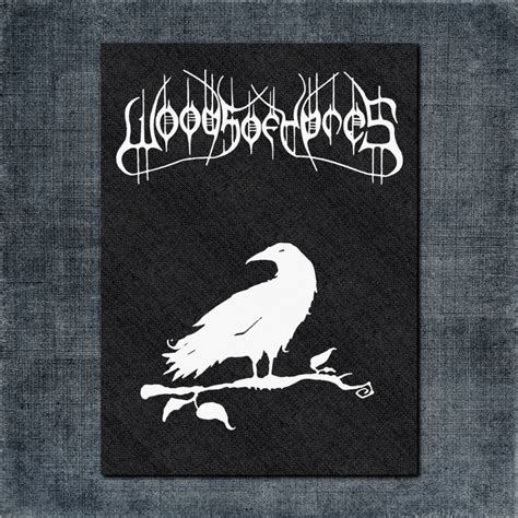 Woods of Ypres Back Patch, Woods of Ypres Logo Big Back Patch – Metal Band T-Shirt | Print On ...