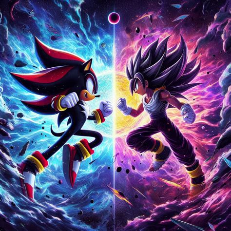 Shadow The Hedgehog VS Vegeta by PetarMeMeMakerarts on DeviantArt