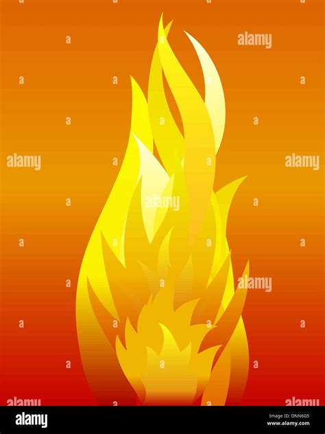 Inferno fire vector background for design use Stock Vector Image & Art ...