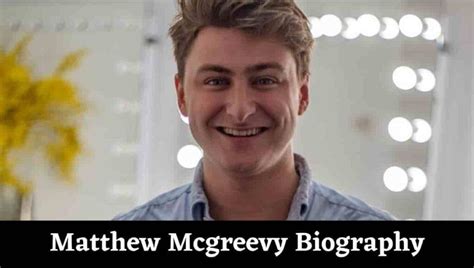 Matthew Mcgreevy Wikipedia, Age, Affair With, Date of Birth, Phillip Schofield - NEWSTARS Education