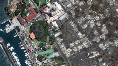 Maui wildfires: Before-and-after satellite photos show devastating damages – NBC Connecticut