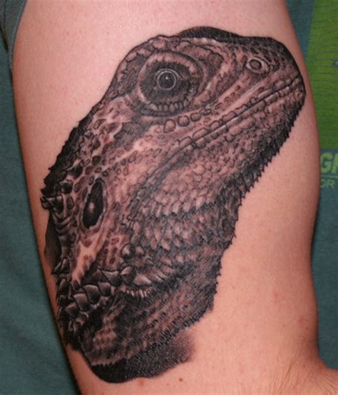 Bearded Dragon Tattoo