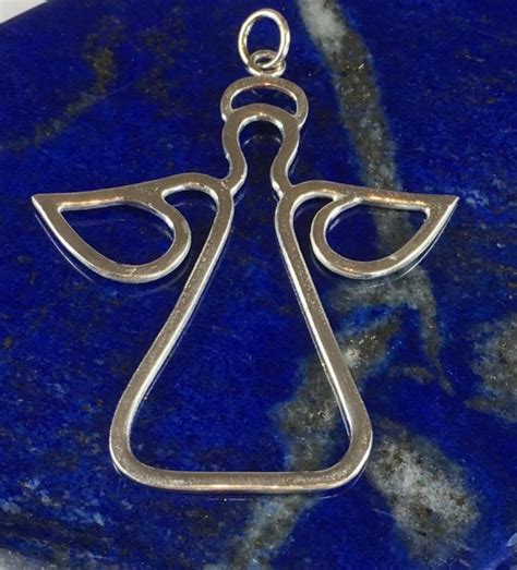 Sterling Silver Angel Pendant