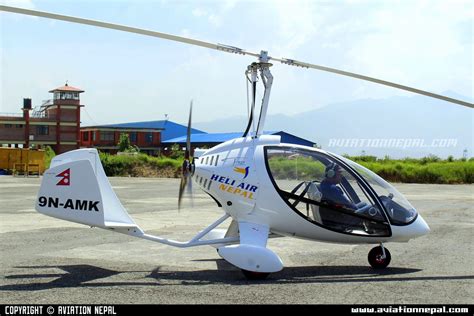 Gyrocopter “9N-AMK” successfully completes the test flight for Heli-Air with PHOTO FEATURE