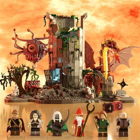 Dungeons & Dragons Ultimate Collector | Lego dragon, Lego castle, Cool lego