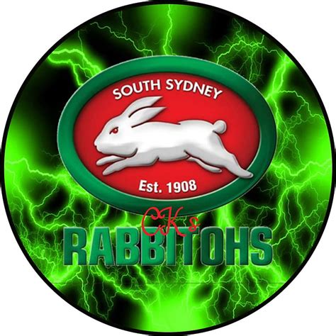 free download | South Sydney Rabbitohs Wafer Paper Sheet Edible Cake Topper / NRL - CK'sEdible ...