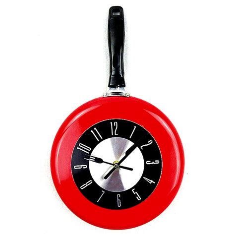 Modern Design Frying Pan Wall Clock For Kitchen Decoration - Buy Pan Clock,Kitchen Wall Clock ...