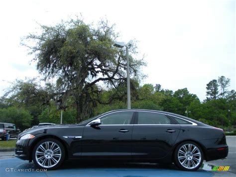 Celestial Black Metallic 2011 Jaguar XJ XJL Supercharged Neiman Marcus Edition Exterior Photo ...