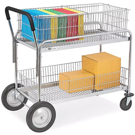 Mail Carts, Rolling File Carts, File Carts in Stock - ULINE