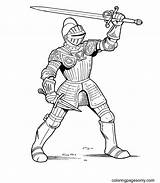 80 Páginas Para Colorear De Caballeros  ColoringPagesOnlycom sketch template