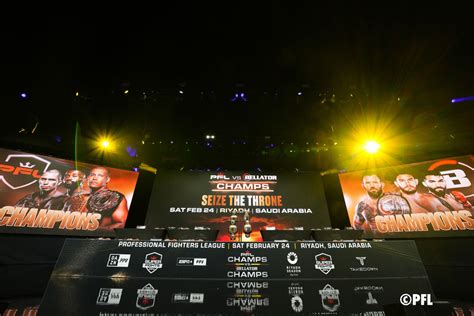 PFL vs. Bellator: Champions press conference photo gallery