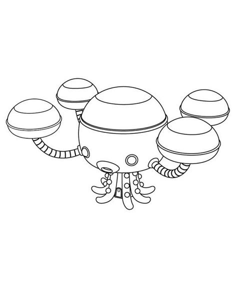 an octopus is holding three large round objects