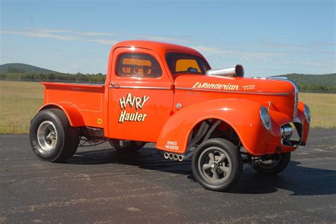 1941, Willys, Gasser, Pickup, Drag, Race, Racing, Retro, Hot, Rod, Rods, Custom Wallpapers HD ...