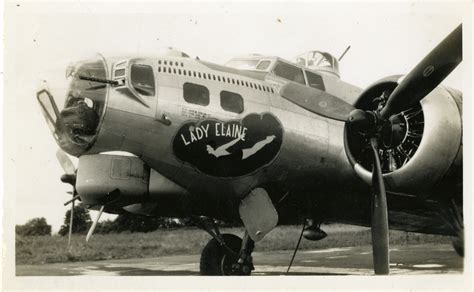 B-17 Flying Fortress with nose art, Thurleigh Airfield | The Digital ...