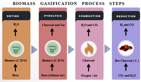 Steps involved in the biomass gasification process | Download Scientific Diagram