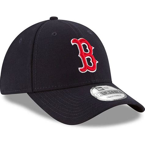 New Era Curved Brim 9FORTY The League Boston Red Sox MLB Navy Blue ...