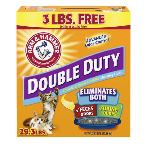 Arm & Hammer Double Duty Advanced Odor Control Clumping Cat Litter | Petco