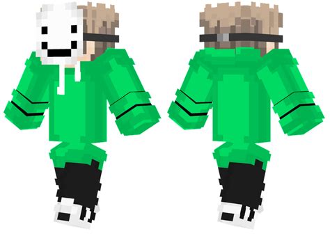 Dream Minecraft Skin PNG