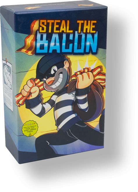 Steal The Bacon card game | Dolphin Hat Games