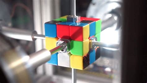 Rubik's robot solves puzzle in 0.38 seconds - BBC News