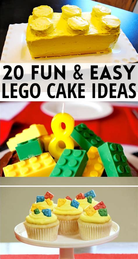 LEGO Cake Ideas: How to Make a LEGO Birthday Cake