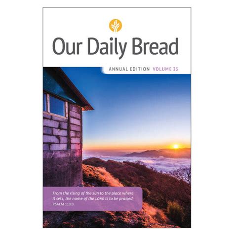 Our Daily Bread April 2024 Daily Bread - Agnese Charlotta