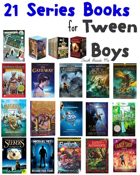 21 Series Books for Tween Boys - Teach Beside Me