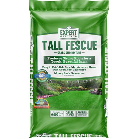 Expert Gardener Tall Fescue Grass Seed Mix, for Sun to Partial Shade, 20 lb. - Walmart.com ...