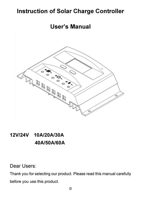 Solar Camping Australia - LD Solar Charge Controller Manual - Page 1 ...