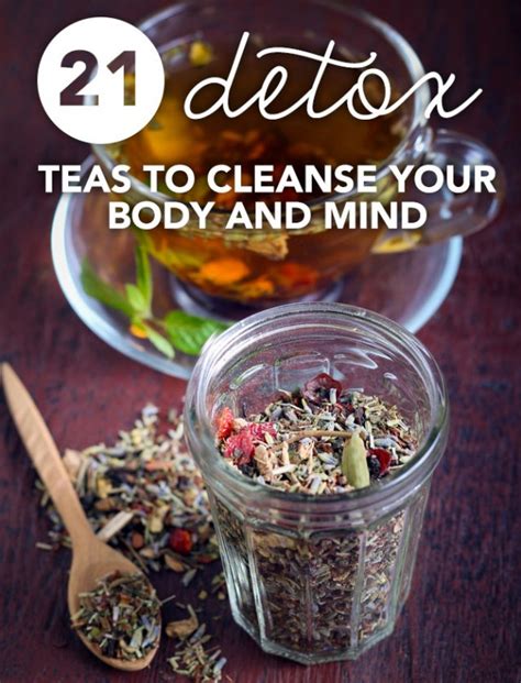 21 Superpowered Detox Teas - Detox DIY