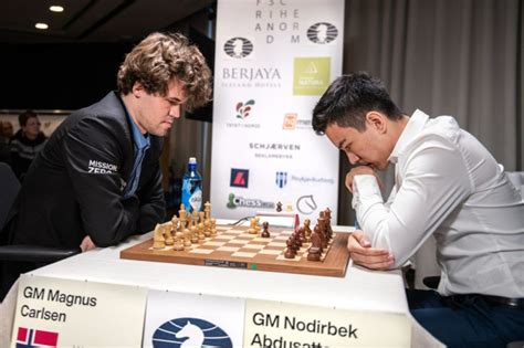 Uzbekistan's Nodirbek Abdusattorov defeats classical chess world ...