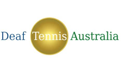 Tennis-Australia - Deaf Sports Logos