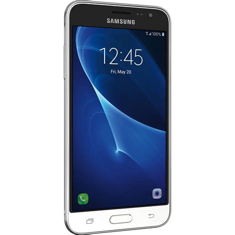 Samsung Galaxy J3 J320 16GB Smartphone SM-J320AZWAXAR B&H Photo