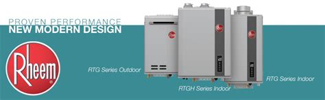 Rheem RTGH-84DVLN-3 Super High Efficiency Condensing Indoor Tankless Natural Gas Water Heater, 8 ...