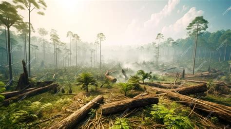 Destrucción del hábitat La tala generalizada de bosques destruye hábitats vitales, alterando las ...