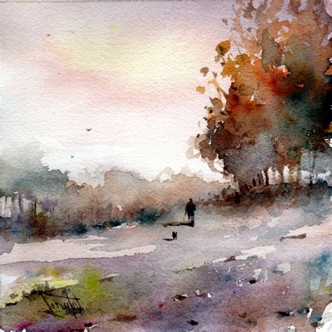 Famous Watercolor Landscapes at GetDrawings | Free download