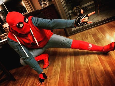 My Halloween costume as Homecoming homemade suit Spiderman : r/Spiderman