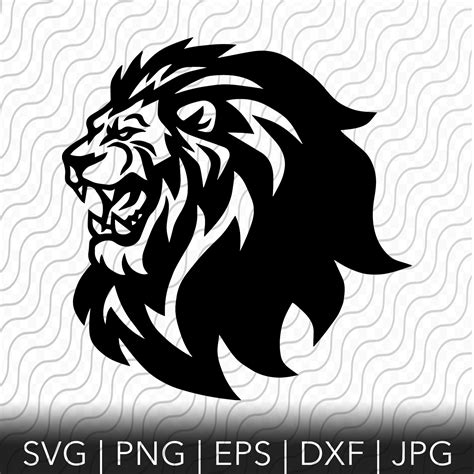 Lion Mascot SVG Lion SVG Lion Team SVG Lion School Mascot - Etsy Canada