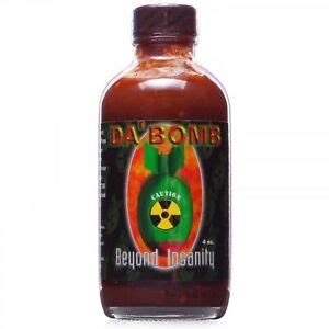 Da' Bomb - Beyond Insanity Extremely Hot Chilli Sauce - 119,700 Scoville Units 732458901140 | eBay