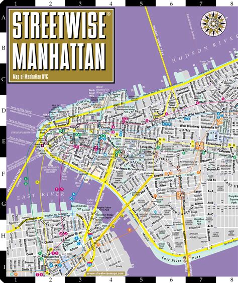 Printable Map Of Midtown Manhattan