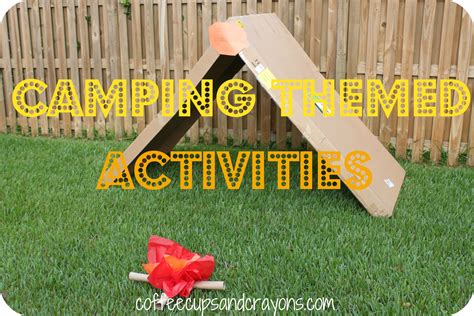 Camping Themed Kids Activities | Summer preschool, Summer preschool ...