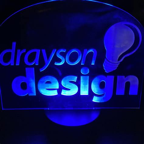 @draysondesign commissioned us to make a glowing sign of their new logo ...