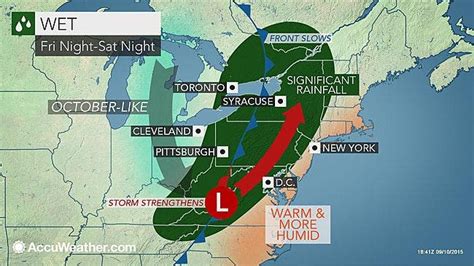 'Heavy' Storms Poised To Break Good Weekend Weather Streak: NWS | Matawan, NJ Patch