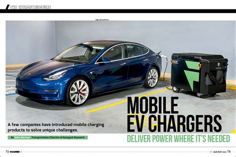 Charged EVs | Mobile EV chargers deliver power where it’s needed - Charged EVs