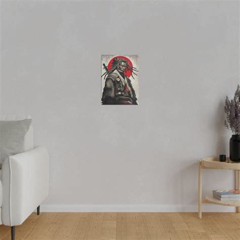 Yasuke the African Samurai Canvas Print, Canvas Wall Art, Oil Painting ...