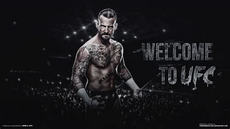 UFC CM Punk Wallpaper by Phenomenon-Des on DeviantArt