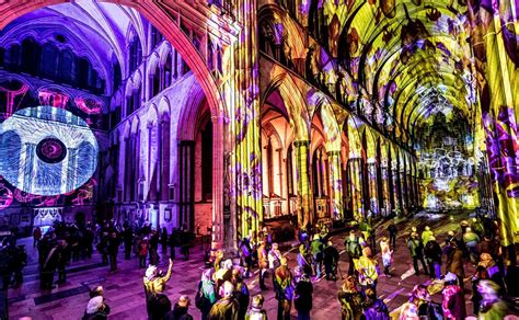 Luxmuralis light show returns to Canterbury Cathedral as part of the ...