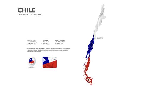 Chile Map Slide PowerPoint