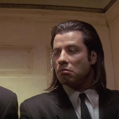 John Travolta Pulp Fiction Hair