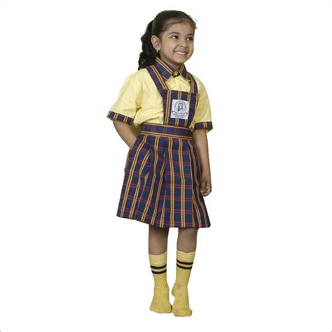 Girls Primary School Uniform Size: Customized at Best Price in Aurangabad | Shantidoot Uniform ...